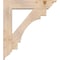 Ekena Millwork Merced Traditional Smooth Bracket w/ Offset Brace, Douglas Fir, 7 1/2"W x 34"D x 38"H BKT0806X34X38MRC01SDF - alternate 4